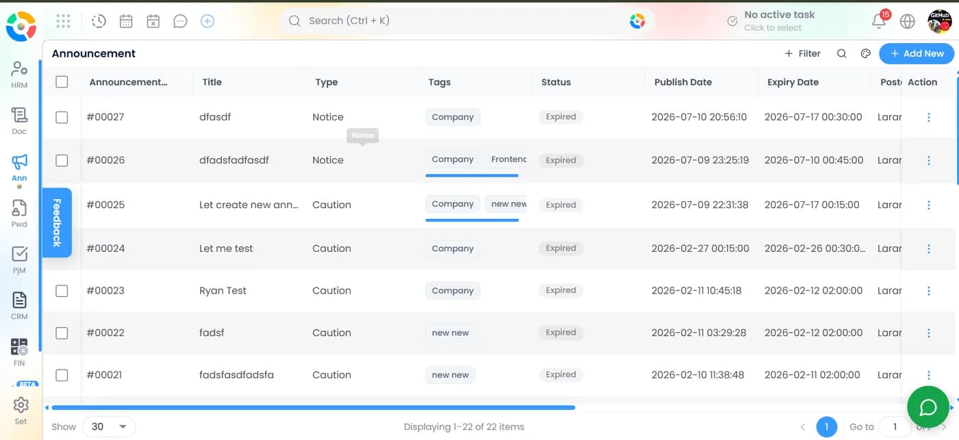 Keep everyone in the loop — scheduled, targeted announcements